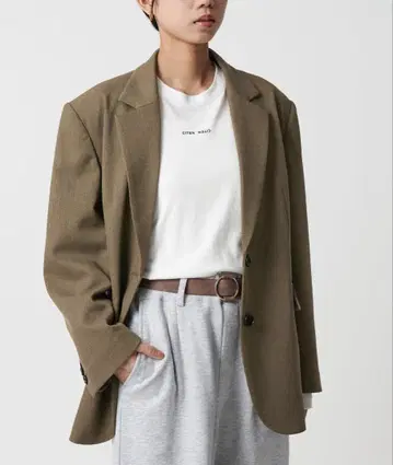 CITEN 테일러드 자켓 모카