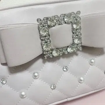 퀼팅 핑크 숄더백