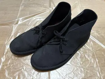 clarks 블랙 스웨이드 처카 부츠