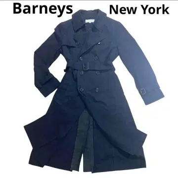 바니스뉴욕 Barneys 트렌치코트 벨트 포함 네이비