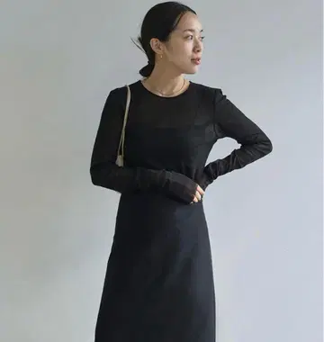 메쉬 쉬어 롱T 플라주 메쉬 시어 롱T