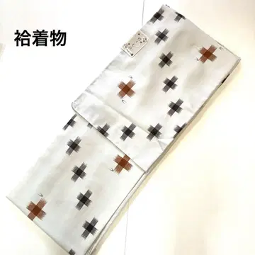 완성된 이중 기모노 폴리에스테르 새상품 No.2684