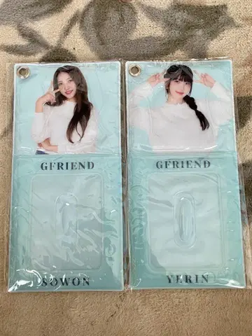 GFRIEND 일본 공식 굿즈 SOWON YERIN 패스 케이스