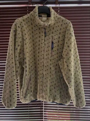 L.L.Bean 플리스 자켓 버즈아이 플리스 USA제 XL