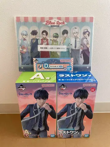 블루 록 제일복권 dayoff A상, D상, 라스트 원상 3종 세트