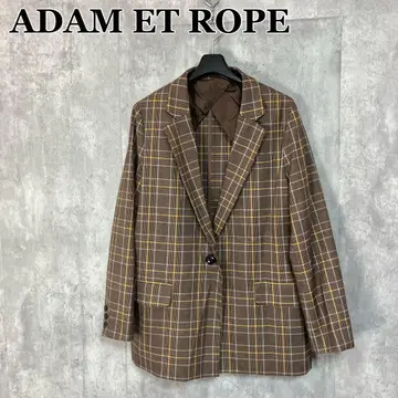 ADAM ET ROPE CARREMAN 박스 자켓