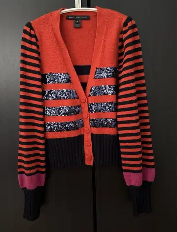MARC BY MARC JACOBS 스트라이프 가디건 XS