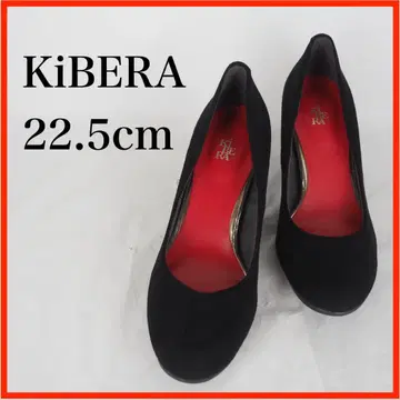 O6191*KiBERA*펌프스*22.5cm*블랙