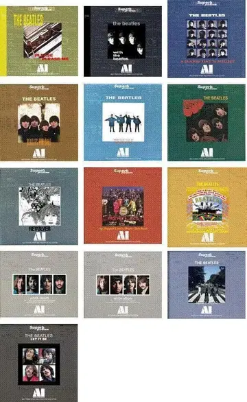 비틀즈 AI 시리즈 13 타이틀 32CD 세트