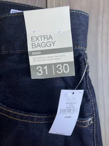 GAP extra baggy 31 x 30 다크린