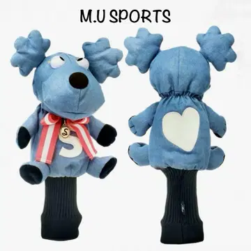 M.U SPORTS 믹스 트위드 데님 SHUSHU 골프헤드커버