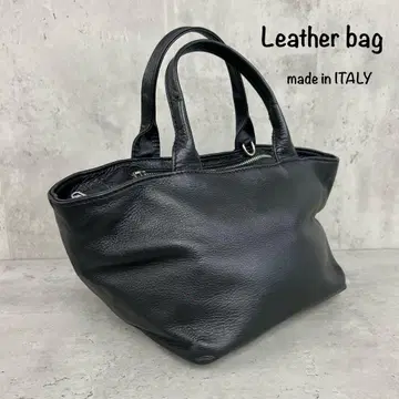 새상품급 Leather Bag 가죽 미니 토트 백 핸드 이탈리아제