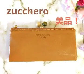 zucchero 휠라토 가마구치 장지갑 카우 가죽 새상품급