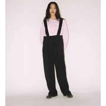 긴팔 티셔츠 핑크 원형 프린트 프리 사이즈 완판