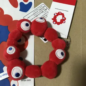 오사카 간사이 박람회 먀쿠먀쿠 로고 마스코트 키링