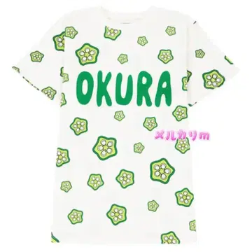 익명 배송 punyus 후드 올 패턴 T셔츠 OKURA 오쿠라 푸뉴즈