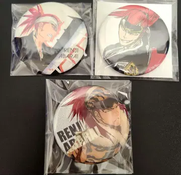 BLEACH 아사니 렌지 캔뱃지 3개