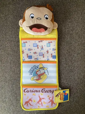 호기심 많은 조지 프리미엄 월 포켓 파스텔 디자인