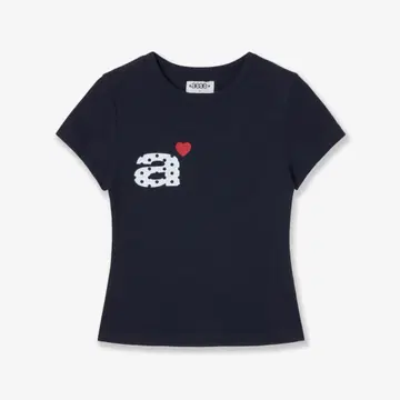 DOT SMALL LETTER TEE 반팔 티셔츠