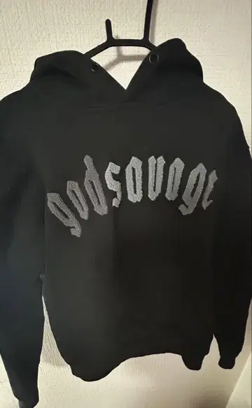 godsvage 블랙 후드티 M 사이즈