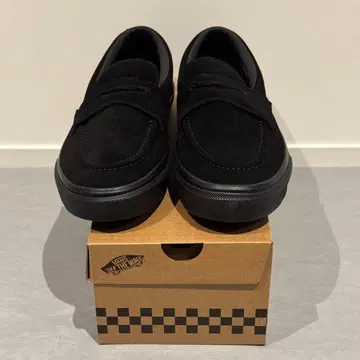 VANS 로퍼 반스 로퍼 스웨이드 블랙 27.0cm