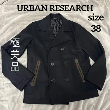 [컨디션 최상] URBAN RESEARCH 피코트 자켓 숏 기장 블랙