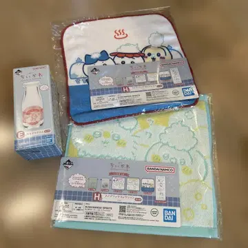 치이카와(먼작귀) 핸드 타월과 밀크 항아리 세트 제일복권