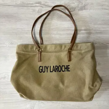 GUY LAROCHE 베이지 토트백