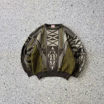 Vintage Japan Made Retro Knit