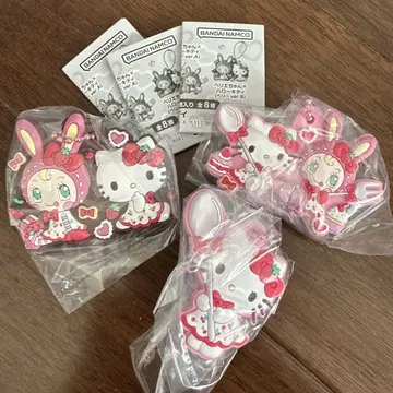 Mezzo Piano x Kitty 러버 마스코트 3종 세트
