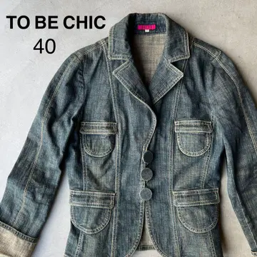 [ TO BE CHIC ] 투 비 시크 40 데님 자켓