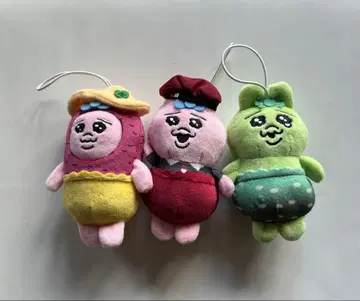 빤쮸토끼 스시로 한정판 랜덤 마스코트 3개 세트