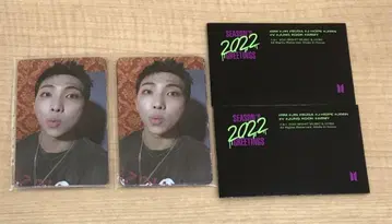 BTS 2022 시즌 그리팅 증명 사진 트레이딩 카드 묶음 판매