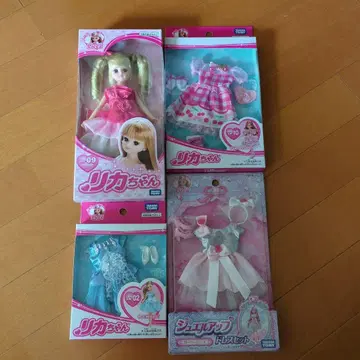 리카짱 옷 갈아입기 본체 리카짱 인형 묶음 판매