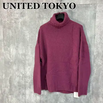 UNITED TOKYO 터틀넥 니트 스웨터 1