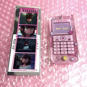 밀키 웨이 밀썹  씰 핸드폰풍 아크릴 케이스 치하루 츠타야