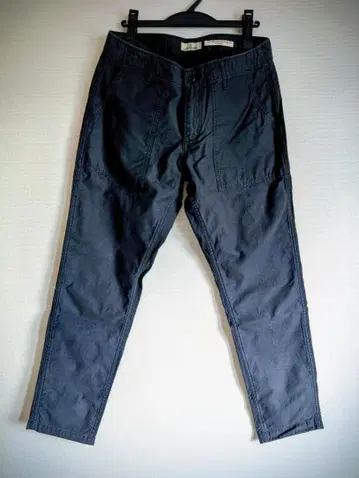 JAPAN BLUE JEANS 베이커 팬츠 네이비 M 사이즈