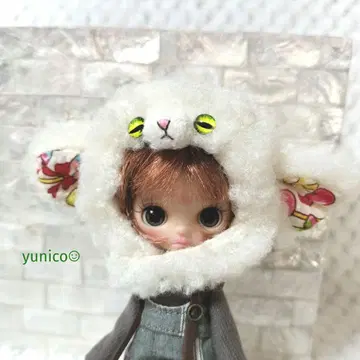 미니 브라이스 양 모자 아웃핏 아이시 인형