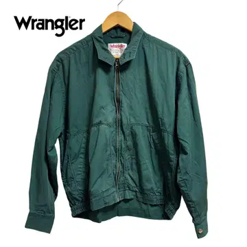 새상품급 Wrangler 그린 드리즐러 자켓 점퍼