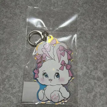 foxy illustrations 오로라 아크릴 키링 Bunny