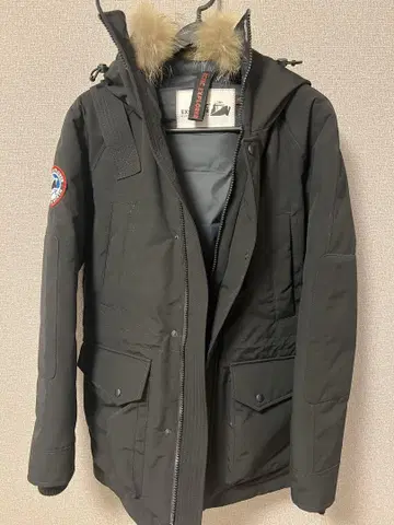 ARCTIC EXPLORER 블랙 다운 자켓 S