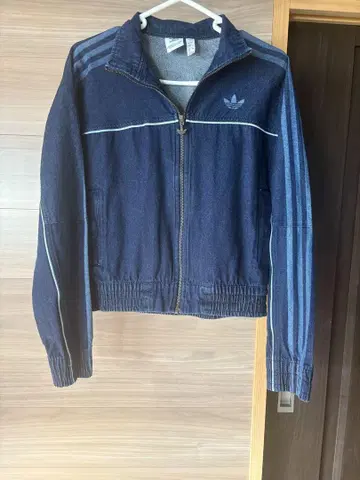 adidas 데님 트랙 자켓 셋업