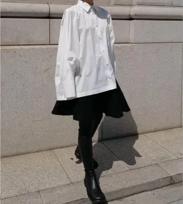 마차트 machatt 오버 돌먼 셔츠