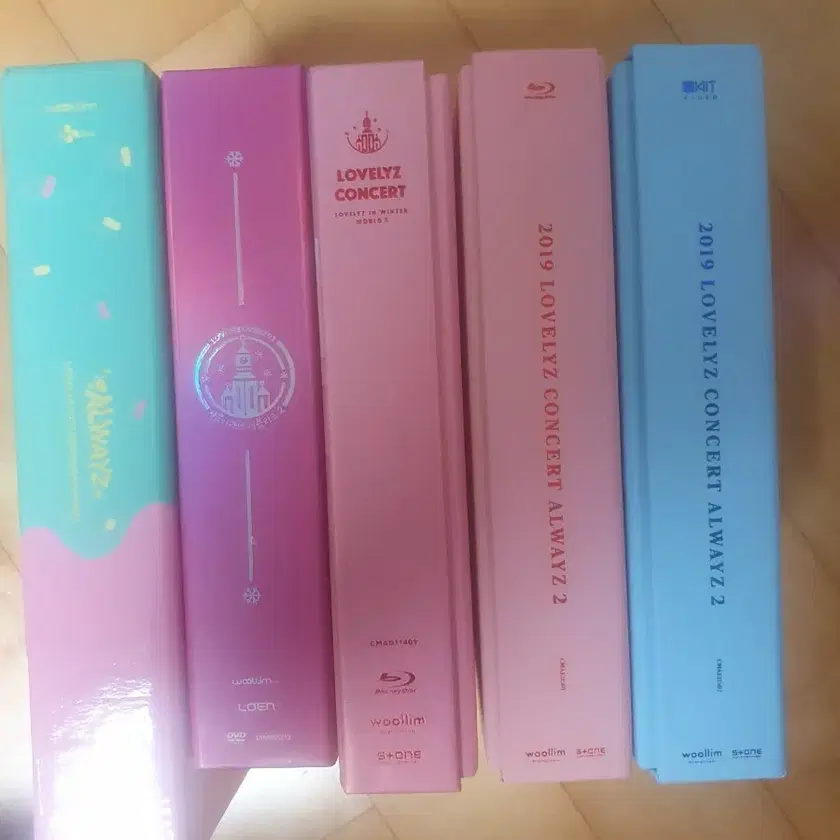 Lovelyz Concert Blu-ray DVD bulk on Bunjang Global Site.