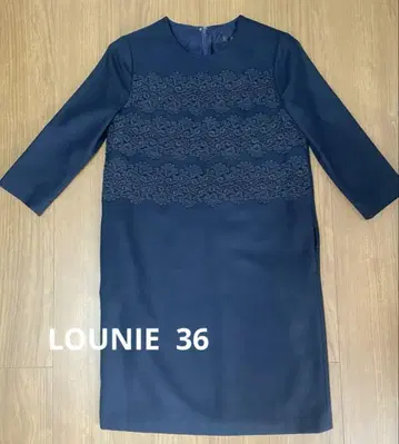 LOUNIE 무릎 기장 원피스