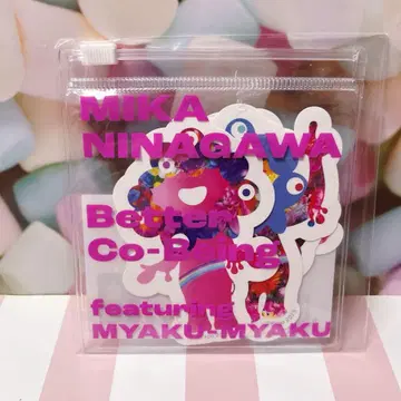 오사카 만박 EXPO2025 니나가와 미카 미야쿠미야쿠 스티커 4장 세트
