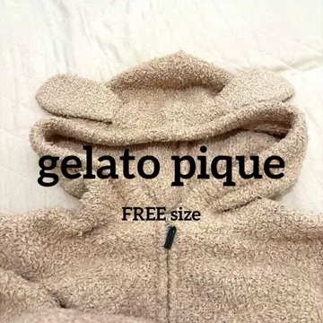 [gelato pique] 귀엽고 기분 전환에 좋은 푸들 플리스
