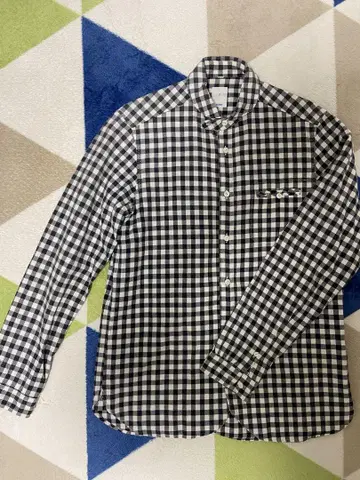 maillot 마이요 깅엄 체크 셔츠 사이즈 2