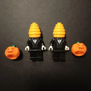 레고랜드 미니 피규어 레고 할로윈 해골 호박 LEGO