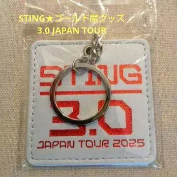 미개봉 새상품 STING 스팅 3.0 JAPAN TOUR 키링